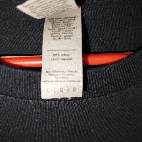 Gildan T-shirt large used, black