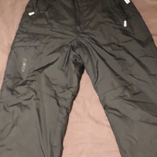 Etirel kids ski pants like new, black, size 14 years
