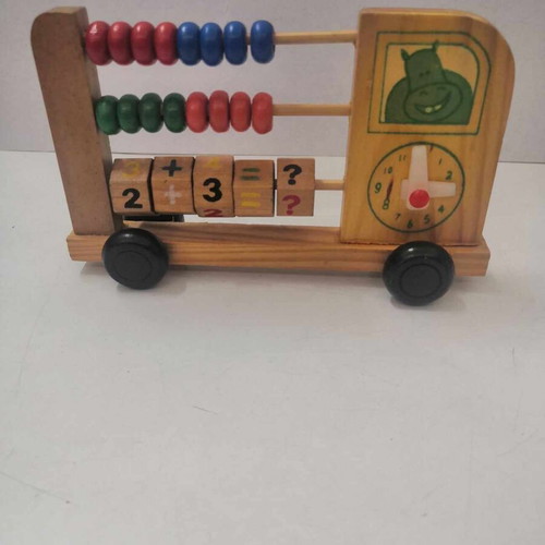 Small wooden abacus like new