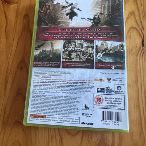 Assassin's Creed 2 Xbox 360 game