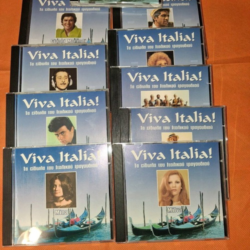 Viva Italia music CD set like new, 10 discs