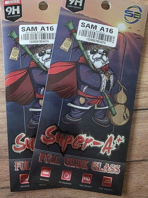 Full Tempered Glass Samsung A16 4G/5G Compatible With Samsung A17 Like New, 2 Pieces