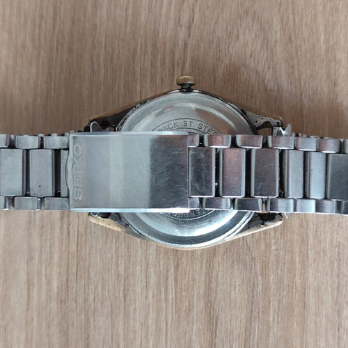 Seiko Sportsman 17 Jewels manual winding wristwatch used, vintage