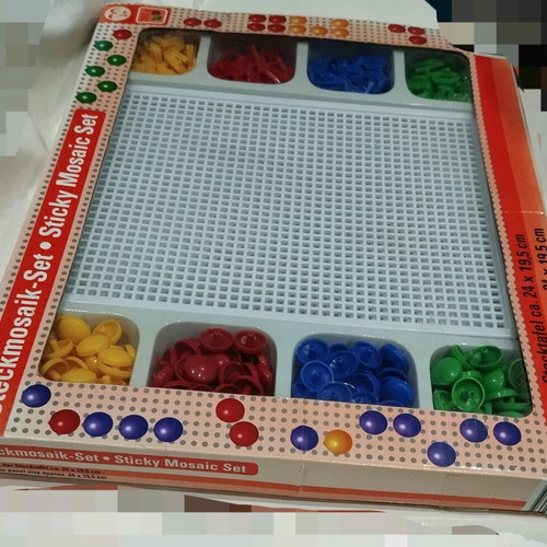 Sticky Mosaic Set for Creating Patterns and Words like New