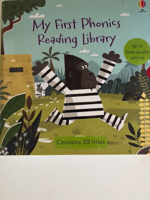 My First Phonics Reading Library, 20 books with free online audio