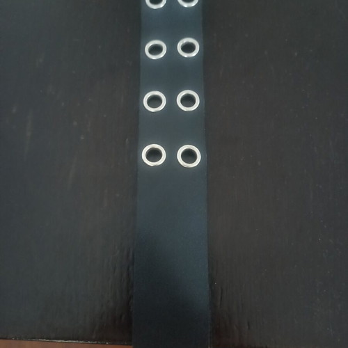 Women's belts used, pack of 3, size 80, black and white