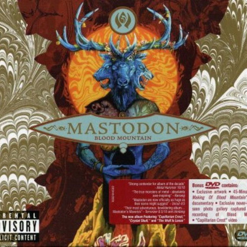 Mastodon Blood Mountain CD + Bonus DVD, O-Card