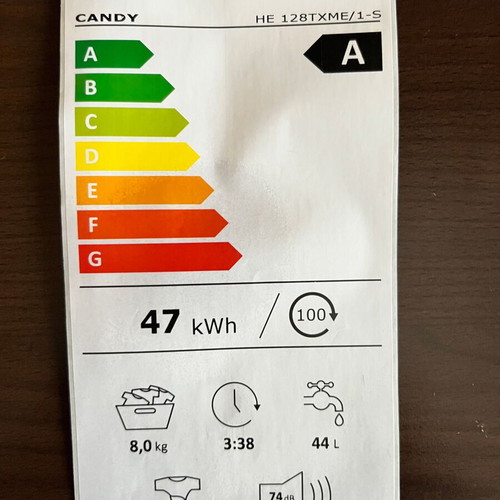 Candy washing machine 8kg like new