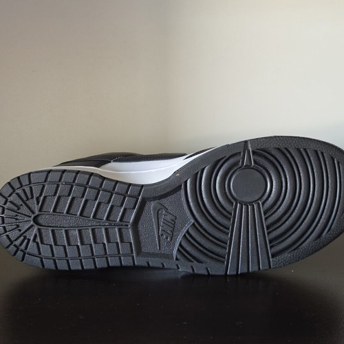 Nike Dunk Low Retro shoes new, black, size 45.5
