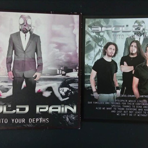 3FOLD PAIN Into Your Depths 7’ vinyl like new, melodic new metal from Greece