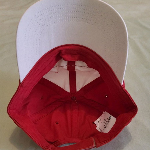 Columbia sports cap new, o/s unisex, white-red