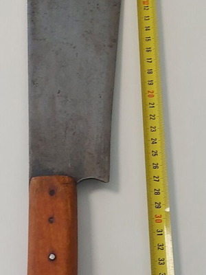 Professional cutting knife used