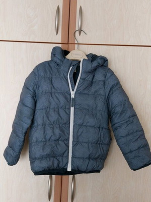 Children's fall jacket used H&M blue size 4-5 years