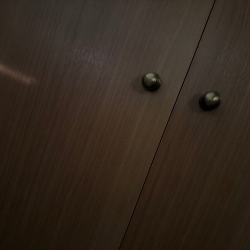 Bronze door handle set