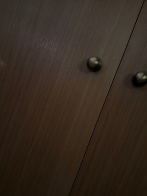 Bronze door handle set