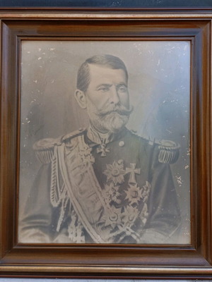 Military photograph used with frame 60x50