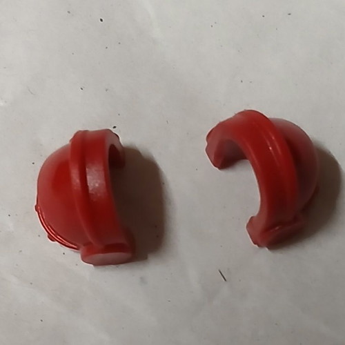 Playmobil red shoulder pads set like new