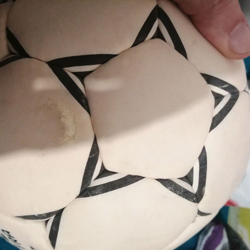 Select soccer ball from the 90s, new, for collection or decoration