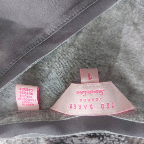 Ted Baker blouses like new, set of 2, white and pink