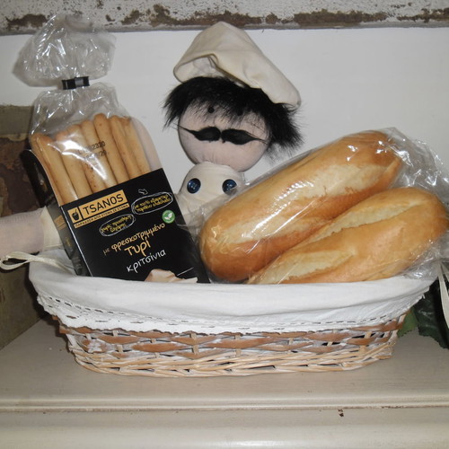 Baker's bread basket used