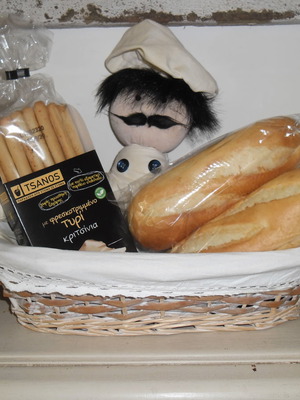 Baker's bread basket used