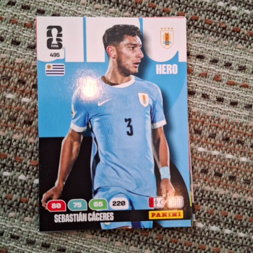 Panini Adrenalyn XL World Cup 2026 Sebastian Caceres new