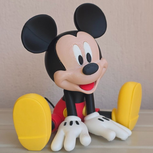 3D Mickey figure used