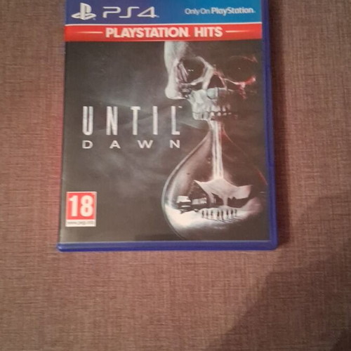 Until Dawn PlayStation 4 game like new, adventure