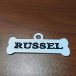3D Printed Dog Tag new
