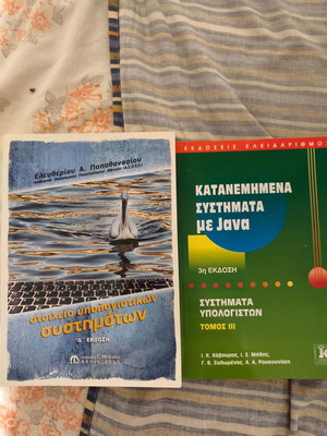 Δύο μεταχειρισμένα βιβλία πληροφορικής στα ελληνικά