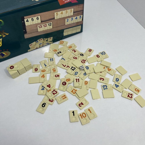 Wooden Rummy set new