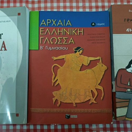 B Gymnasiou Study Guides used, set of 3