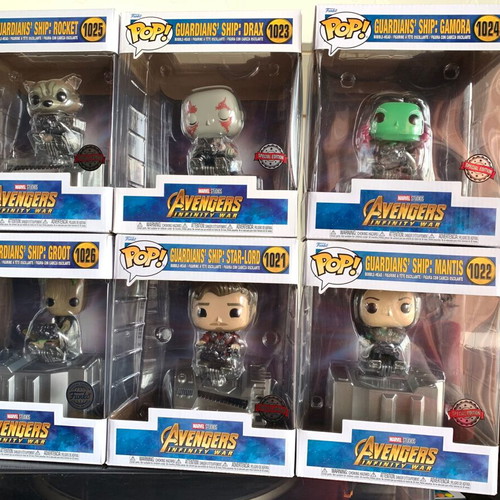 Funko POP! Deluxe Marvel Avengers Infinity War комплект от 6 нови броя
