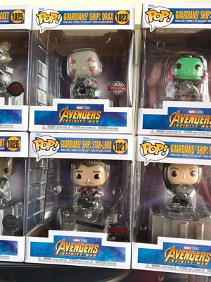 Funko POP! Deluxe Marvel Avengers Infinity War комплект от 6 нови броя