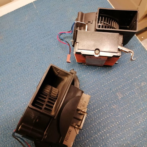 Cooling fans used, set of 2 pieces