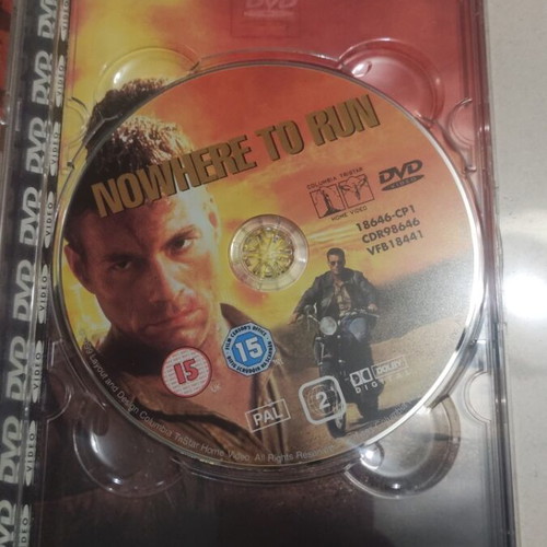 Nowhere to Run DVD used, foreign cinema with Greek subtitles