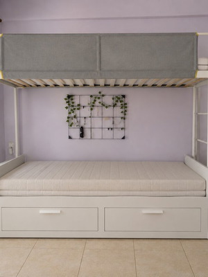 IKEA Brimnes Sofa Bed with Storage and IKEA Vitval Bunk Bed with 3 Mattresses like new