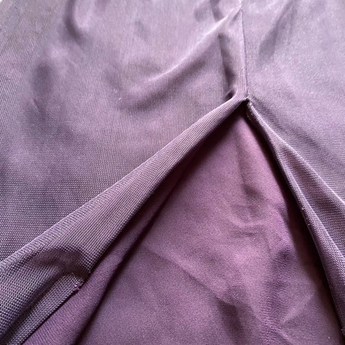 Dress with straps purple like new, size S