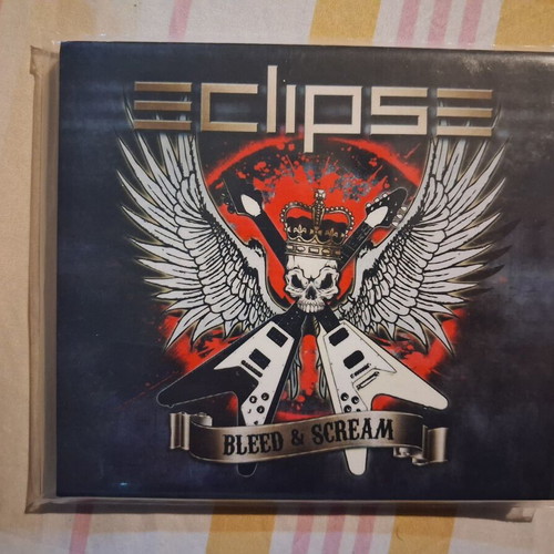 Eclipse Bleed & Scream CD digipack, hard rock, like new