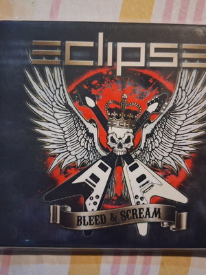 Eclipse Bleed & Scream CD digipack, hard rock, like new