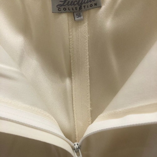 Lucifair pants and top set like new, cream-black