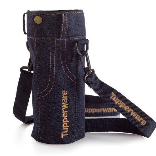Jeans bottle holder Tupperware collectible new
