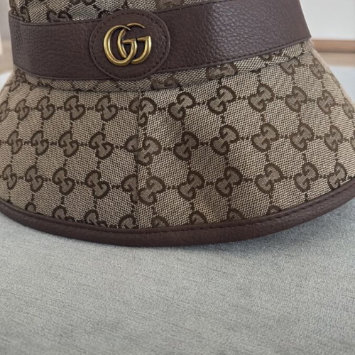 Gucci GG canvas bucket hat beige brown new, one size