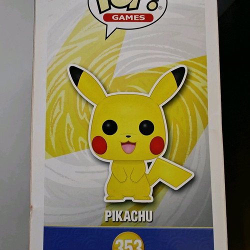 Funko Pop! Pokemon Pikachu (Silver Metallic) used