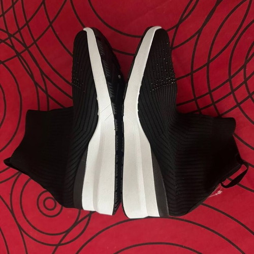 Sock sneakers modern, new, size 36, black with strass