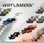  Κάμερα Ασφαλείας Wi-Fi Mini – Εσωτερική/Εξωτερική Χρήση | Ανίχνευση Κίνησης & Ήχου (Καινούργια)