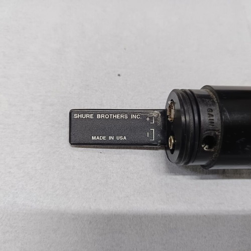 Shure Beta 58A microphone used with case