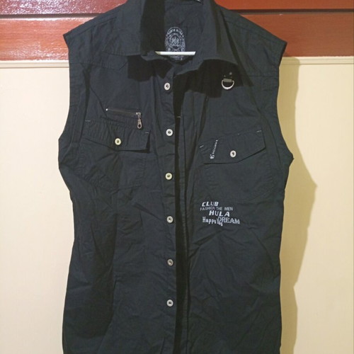 Men's black sleeveless shirt Bonus Moda size XL like new