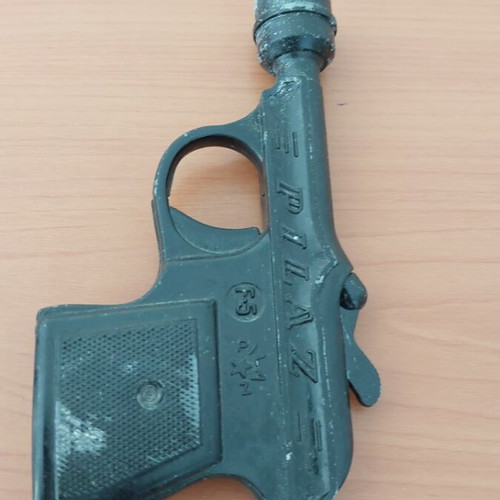 Pilaz F5 metal toy gun like new, made in Greece