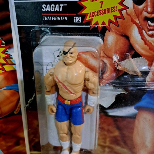 GI Joe Street Fighter 4 figures like new, carded 1992